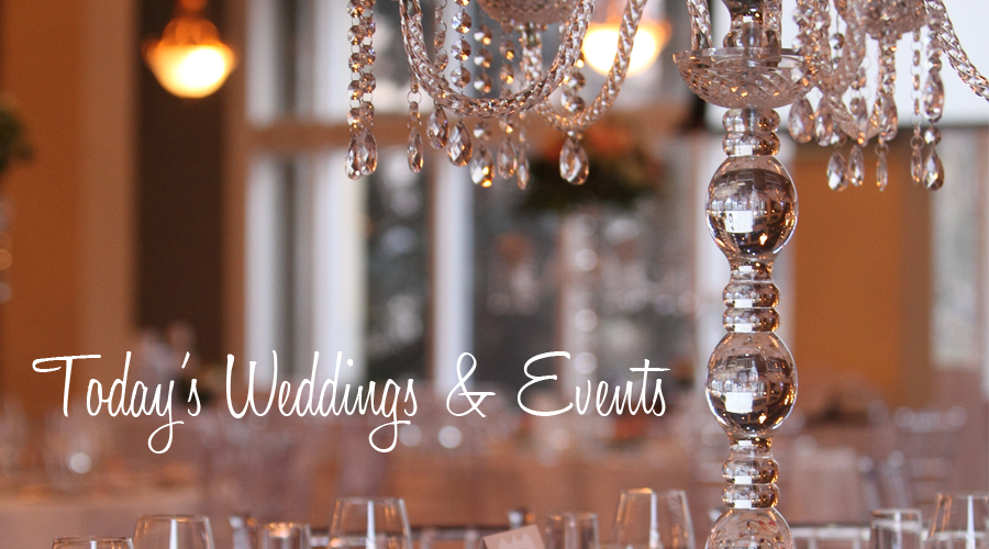 Today's Weddings and Events